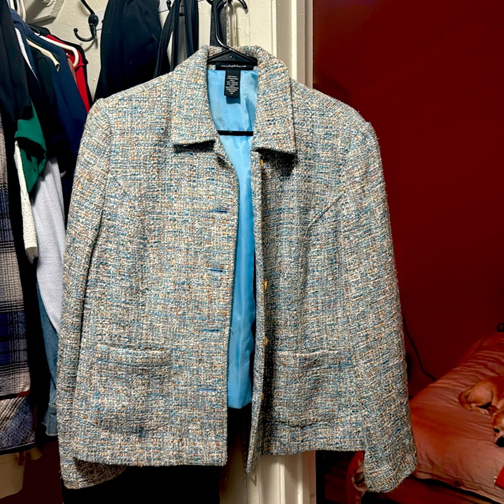 Cotton candy blazer